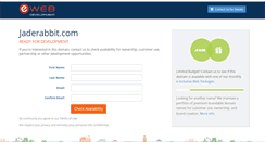 Desktop Screenshot of jaderabbit.com