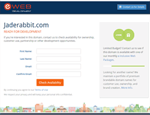 Tablet Screenshot of jaderabbit.com